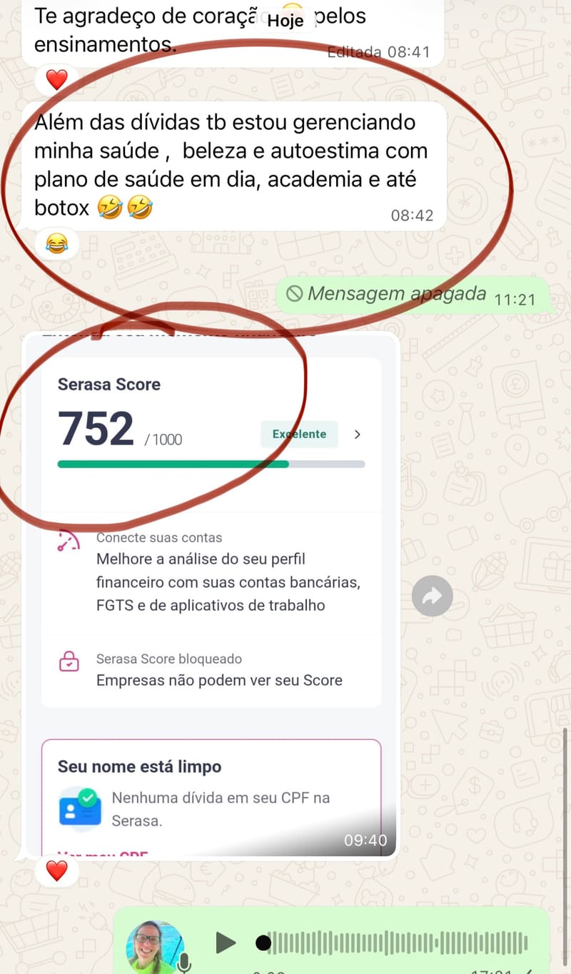 🏦 SCORE 752 + NOME LIMPO