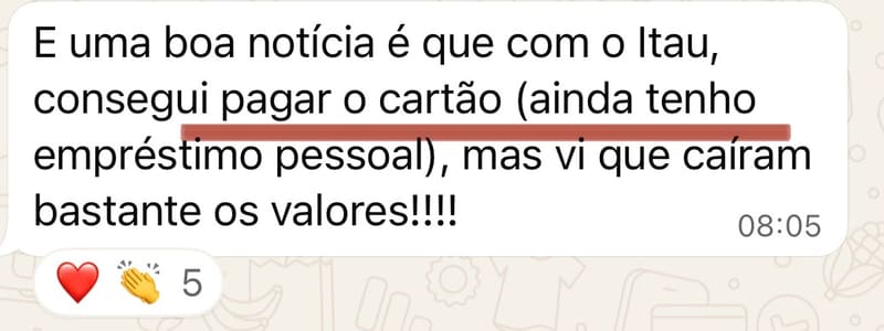 ✅ CARTÃO ITAÚ PAGO