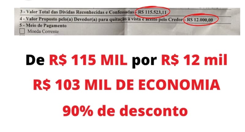 💰 R$ 115 MIL POR R$ 12 MIL