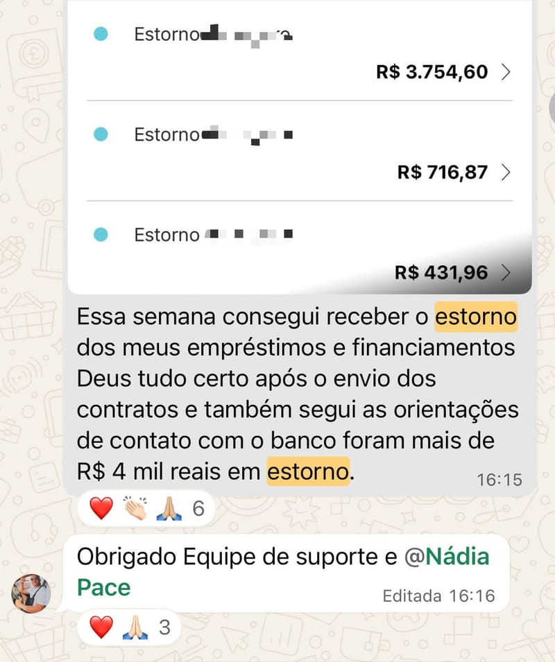 💰 +R$ 4 MIL EM ESTORNOS