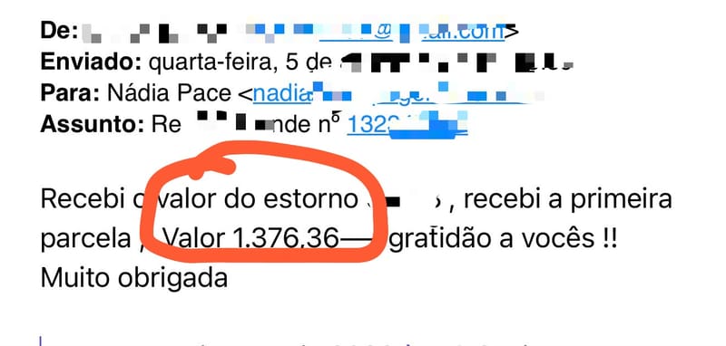 💰 ESTORNO NA PARCELA