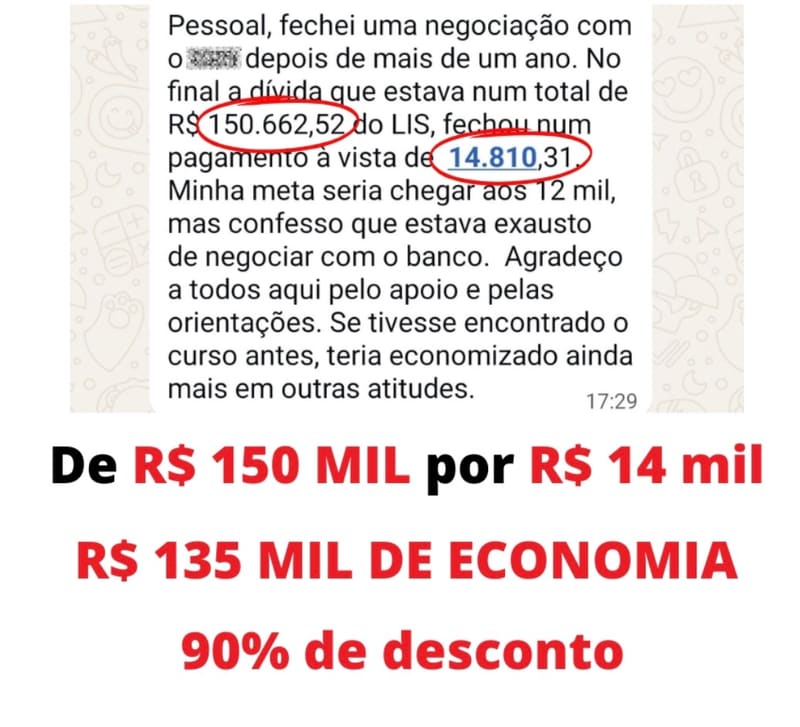 💰 R$ 150 MIL POR R$ 14 MIL