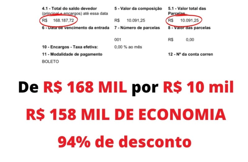 💰 R$ 168 MIL POR R$ 10 MIL