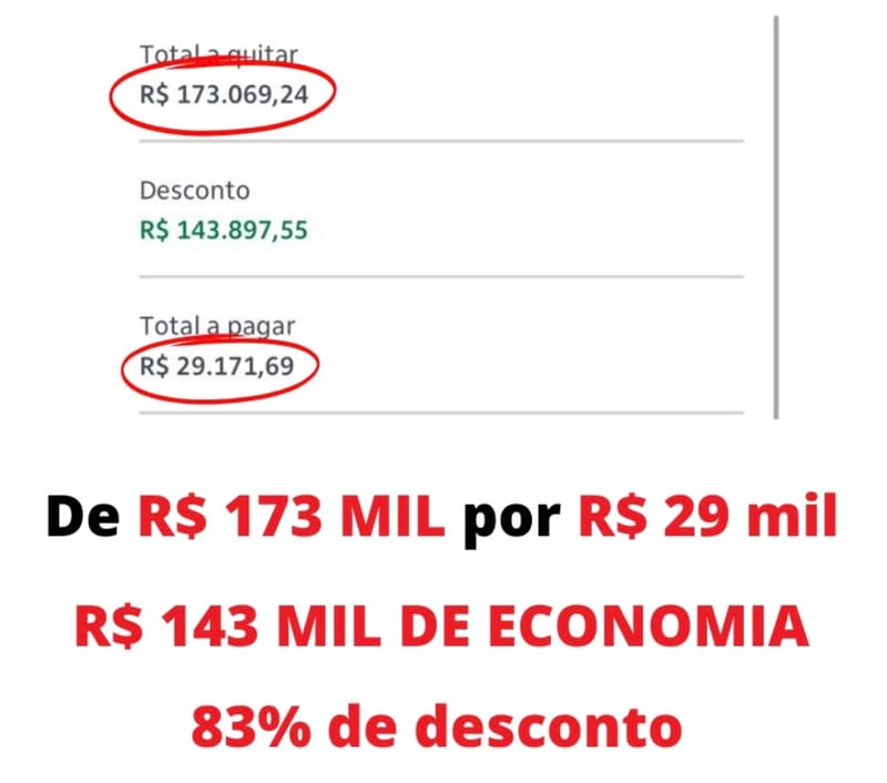 💰 R$ 143 MIL DE ECONOMIA