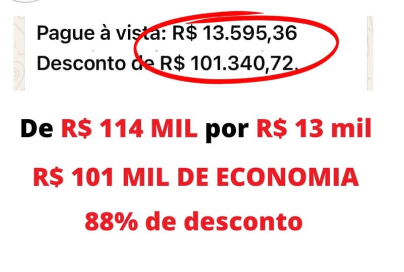 💰 R$ 101 MIL DE ECONOMIA