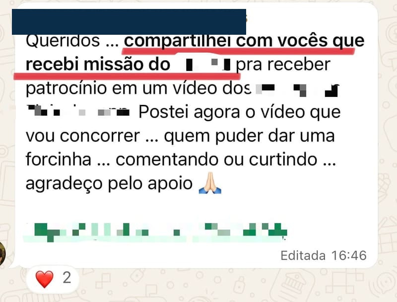 🎬 RECEBEU MISSÃO PRA GANHAR PATROCÍNIO
