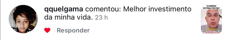 Depoimento Insta