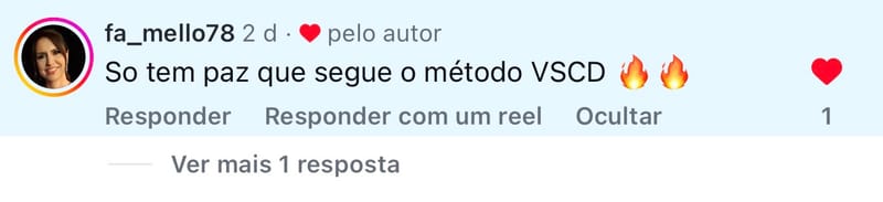 Depoimento Insta