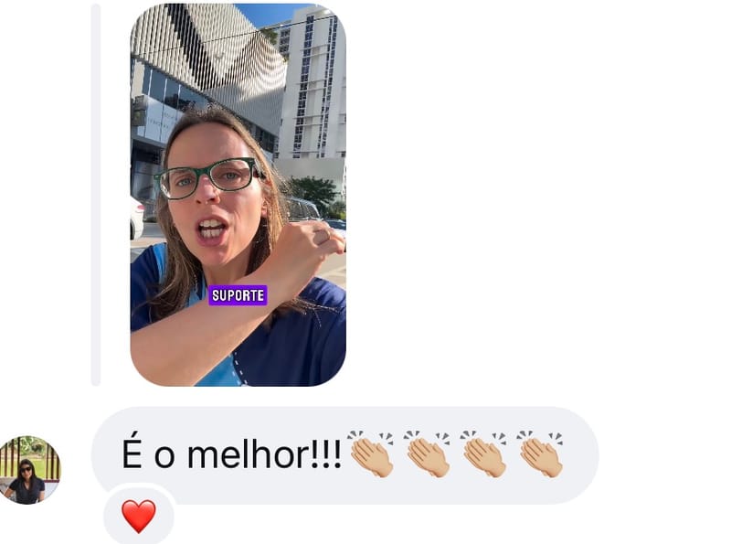 Depoimento Insta