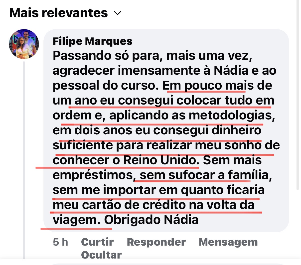 Estorno destaque 4