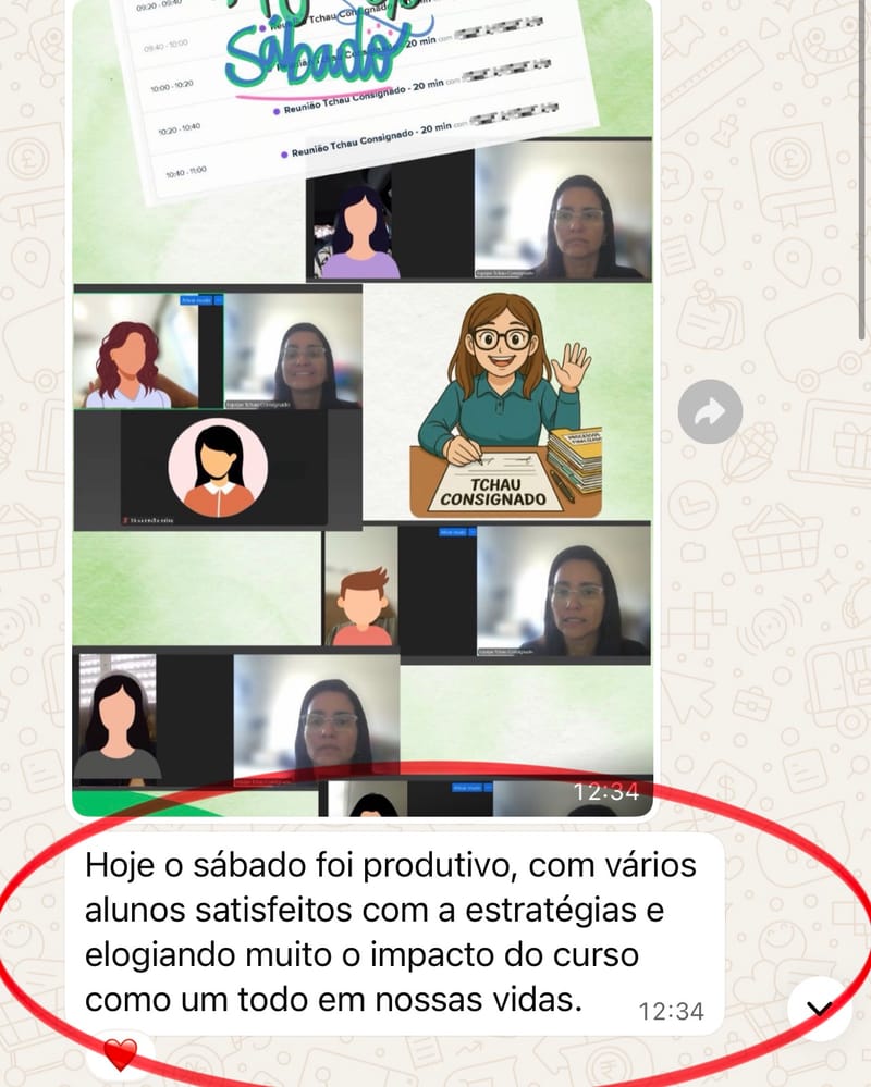 Reunião Tchau Consignado