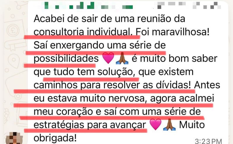 💜 CONSULTORIA = PAZ