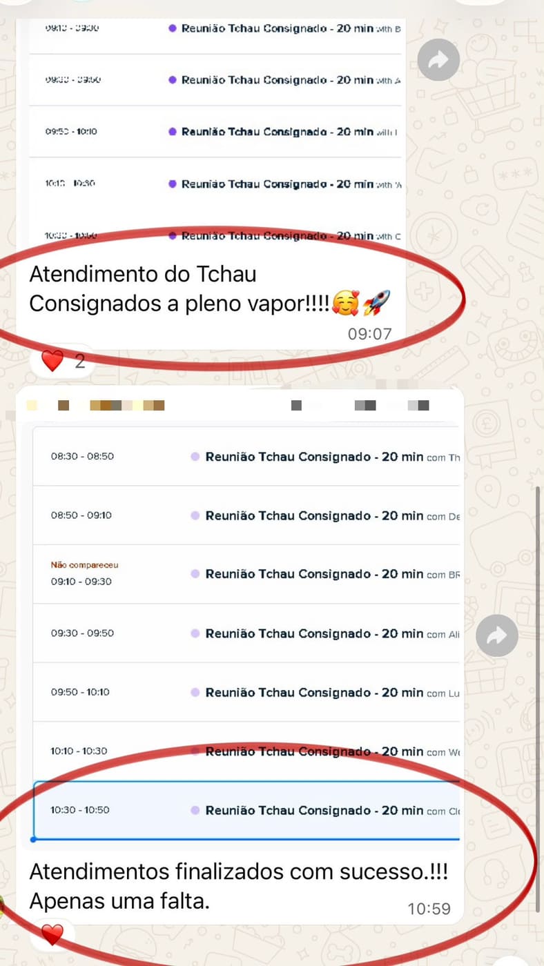 👋 TCHAU CONSIGNADO A PLENO VAPOR