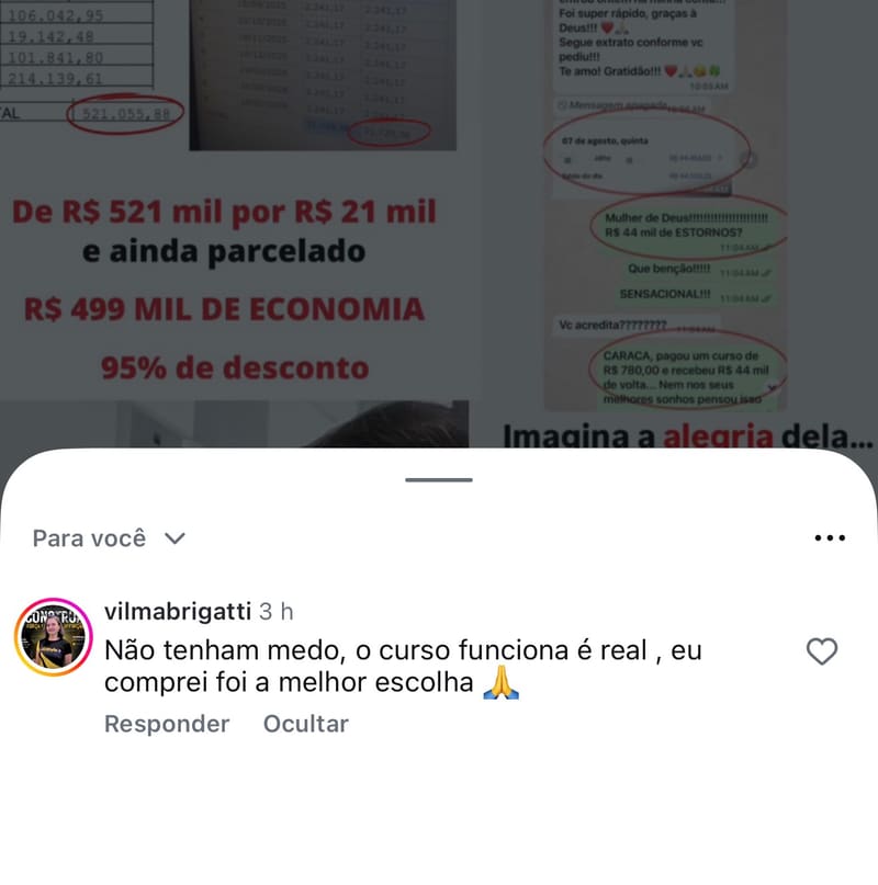 💰 R$ 521 MIL POR R$ 21 MIL