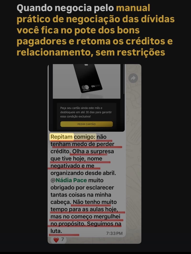 Crédito aprovado 1