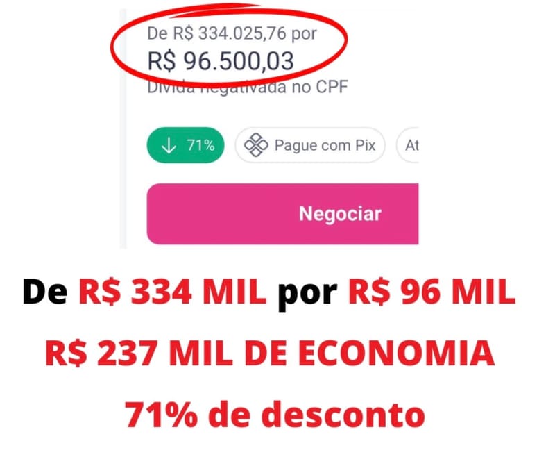 💎 DE R$ 487 MIL POR R$ 59 MIL