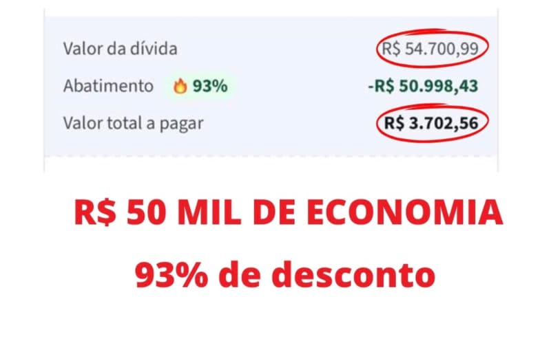 💰 DE R$ 54.700,99 POR R$ 3.702,56