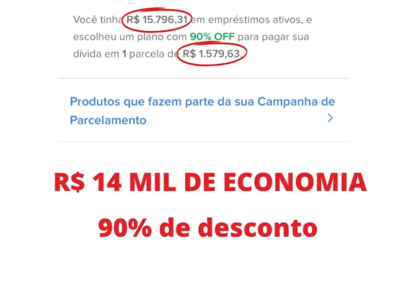 💰 R$ 15.796,31 EM EMPRÉSTIMOS POR R$ 1.579,63
