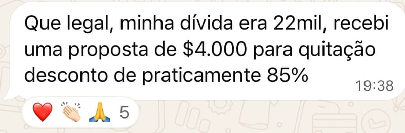💰 DÍVIDA DE R$ 22 MIL, PROPOSTA DE R$ 4.000,00