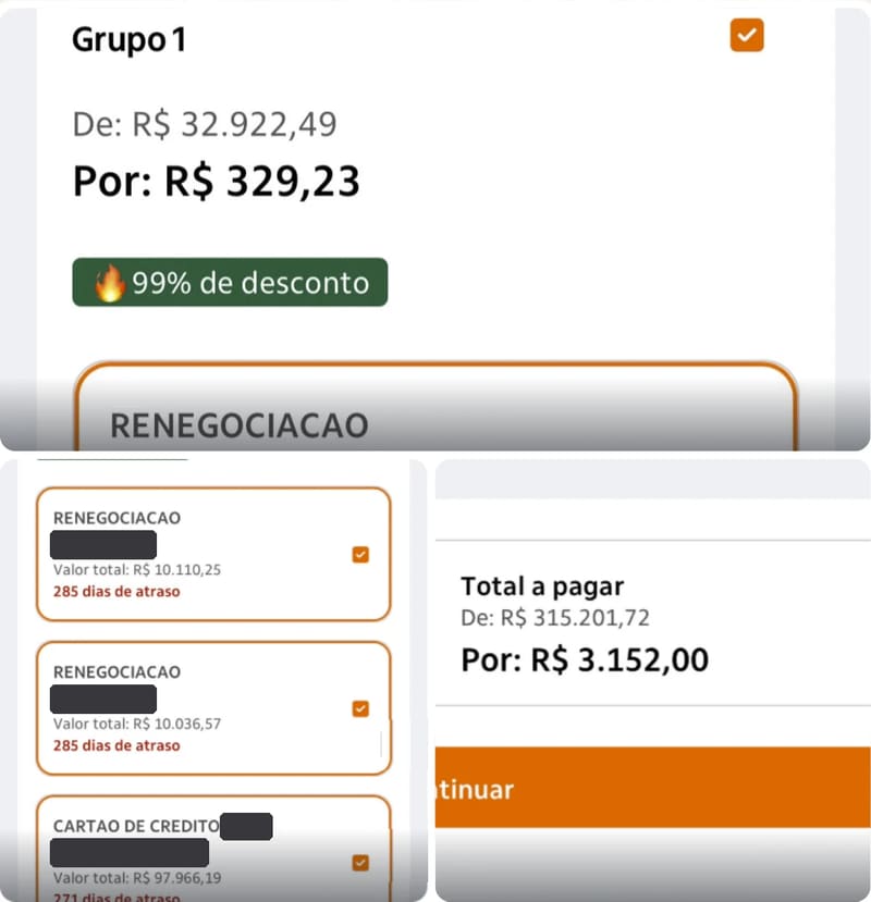 🔥 99% DE DESCONTO EM 9 CONTRATOS