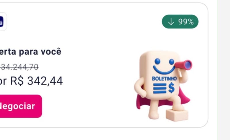 💰 DE R$ 34.244,70 POR R$ 342,44