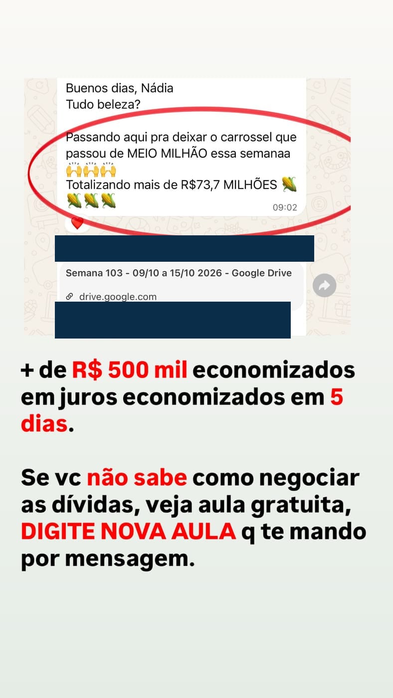 📊 MAIS DE MEIO MILHÃO EM UMA SEMANA