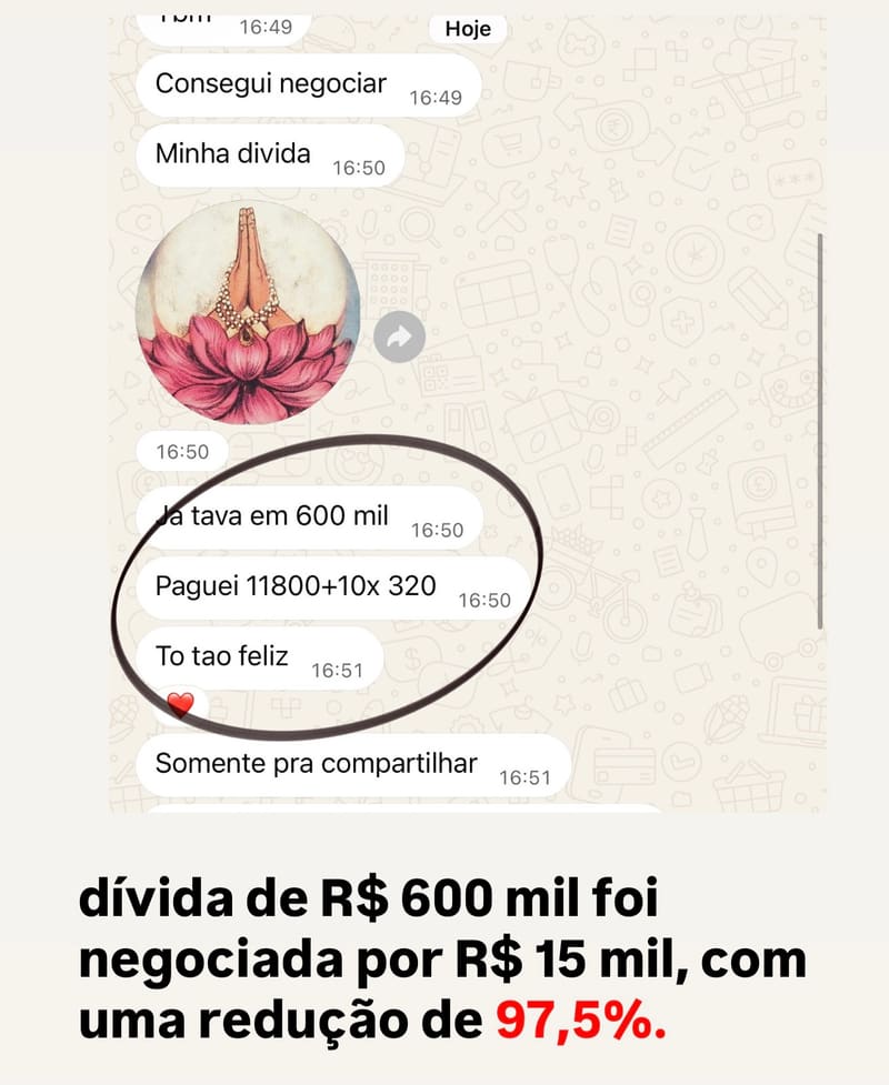 🏆 DE R$ 600 MIL POR R$ 15 MIL — 97,5% DE REDUÇÃO