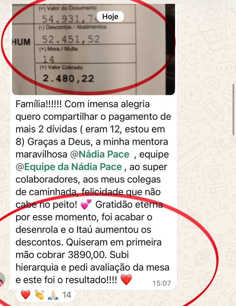 🔥 ERAM 12 DÍVIDAS, ESTÁ EM 8