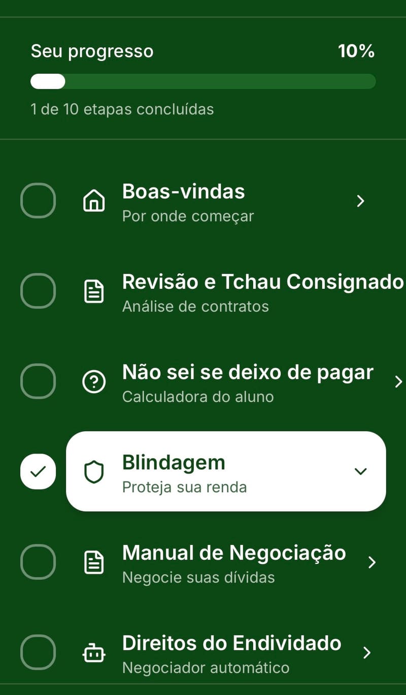 📱 A TRILHA DO ALUNO