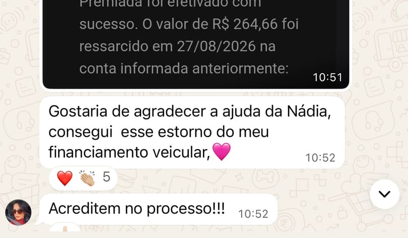 💰 ESTORNO NO FINANCIAMENTO DO CARRO