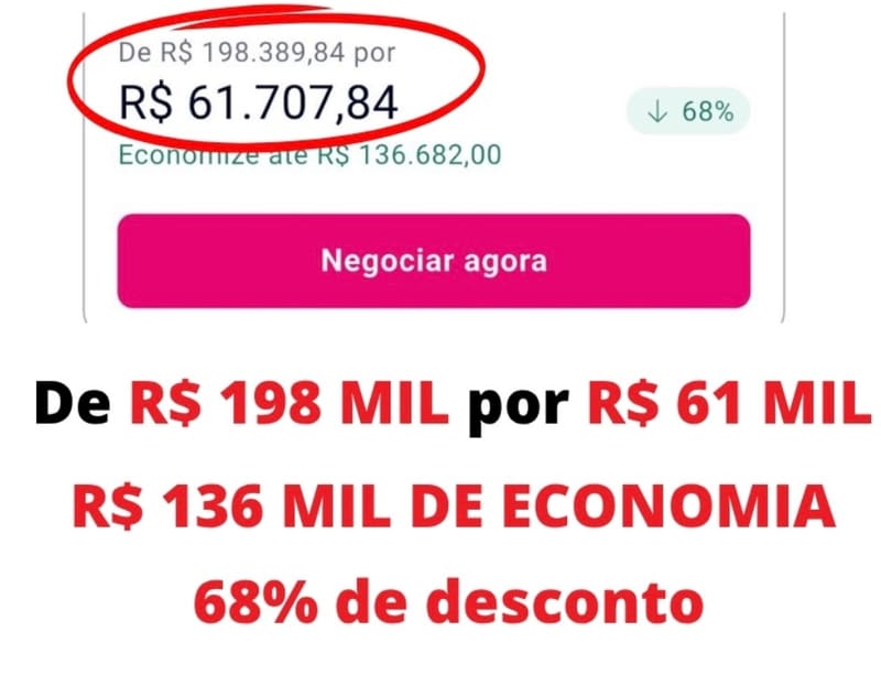 💰 R$ 136 MIL DE ECONOMIA