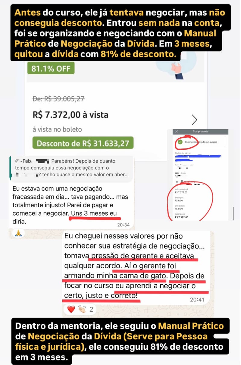 📈 81% DE DESCONTO EM 3 MESES